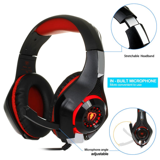 Gaming Headset With microphone For PS4